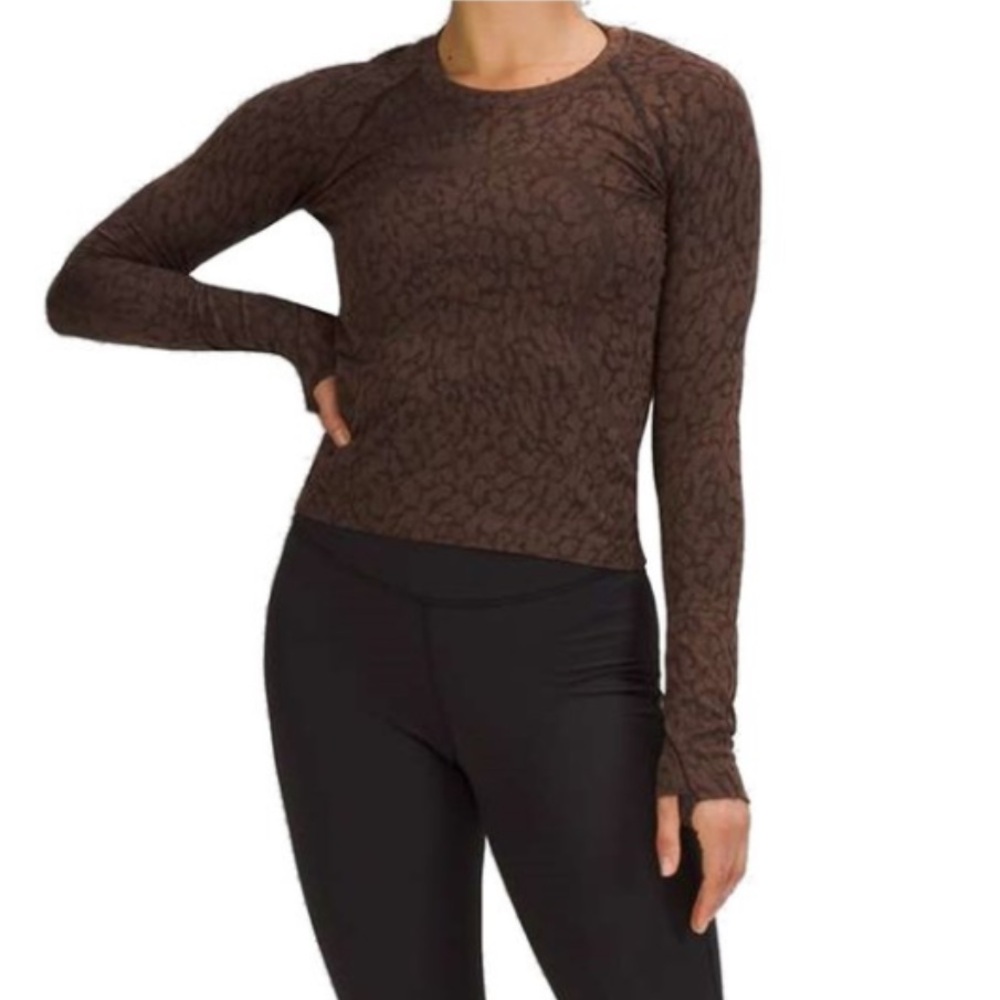 NWT Lululemon Swiftly Tech Long Sleeve Shirt 2.0 *Race Length | walnut crunch